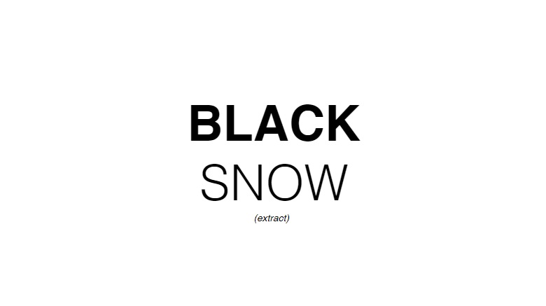 black snow