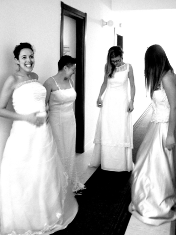 Sfilata in abito da sposa