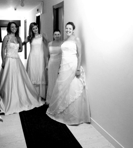 Sfilata in abito da sposa