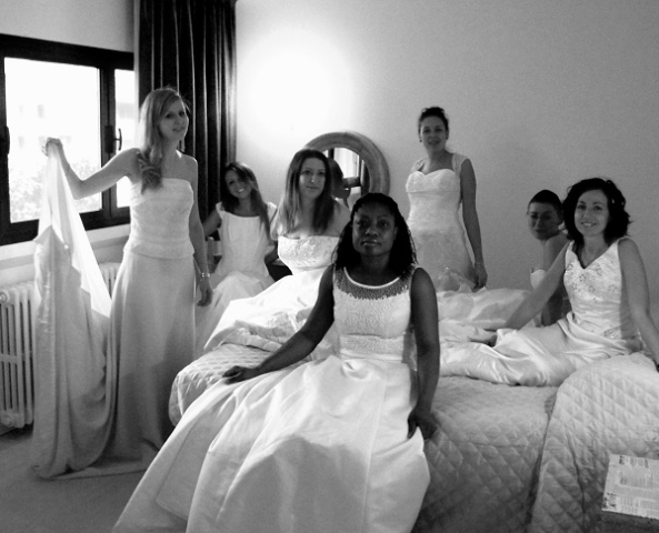Sfilata in abito da sposa