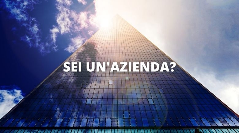 SEI UN’AZIENDA?