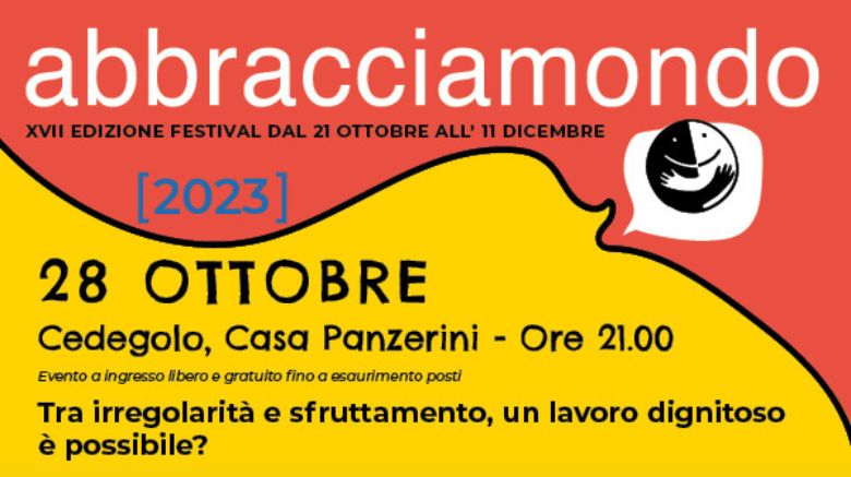 Abbracciamondo | Per motivi di giustizia – 28 ottobre a Cedegolo