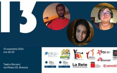 Umanità Migrante approda al Festival della Pace di Brescia 13 novembre